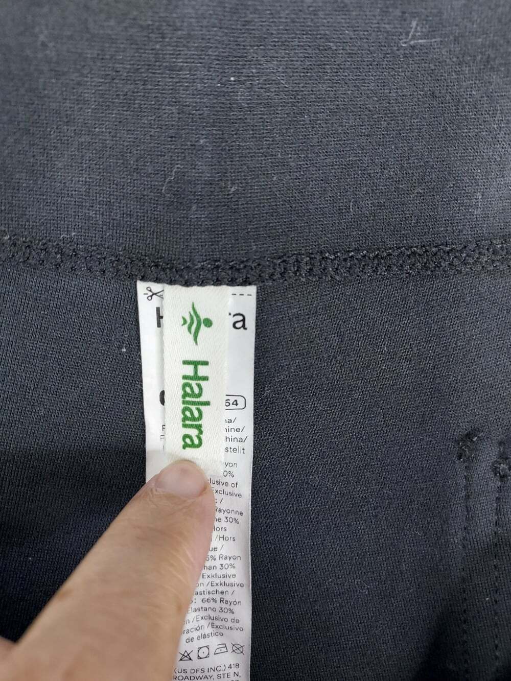 Halara Flex™ High Waisted Back Side Pocket Slight Flare Work Pants Sz XL Crop - Picture 12 of 16